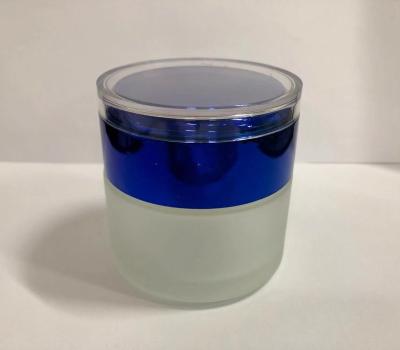 100g Round Skincare Containers Bulk Cream Bottles Cosmetic Cream Jars Various Color And Printing