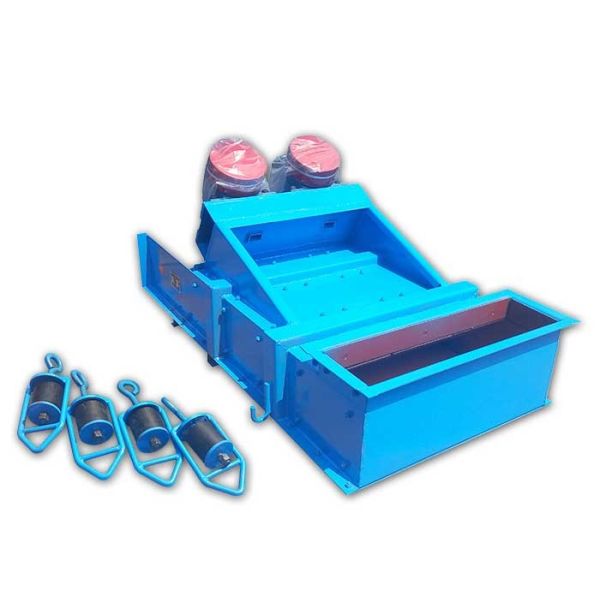 Metallurgy Vibratory Feeder , Stone Feeder High Capacity Adjustable Force