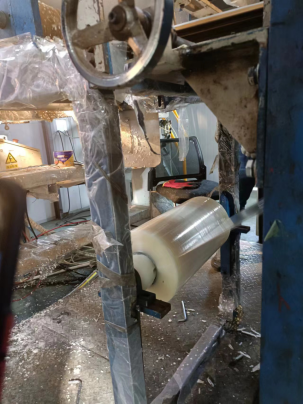 16mm PU Sandwich Panel Rubber Belt Production Line For Low Budget Customers