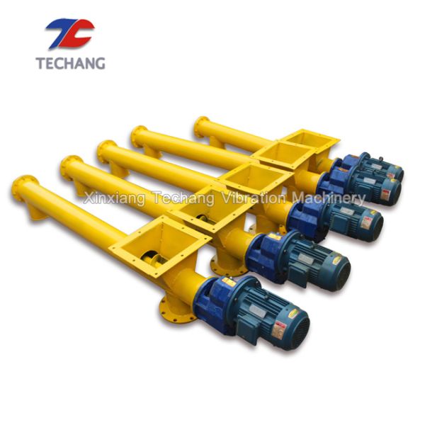 Industry Powder Steel Inclined Screw Feeder Auger Screw Conveyor