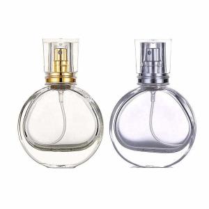 Recharge de vaporisateur de vaporisateur de parfum de forme ovale en verre