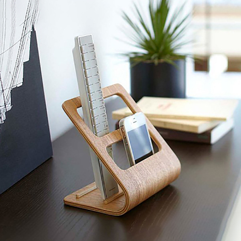 Table Storage Rack Simple Household Items Living Room Multi-functional Remote Control Rack Universal Crankwood Support
