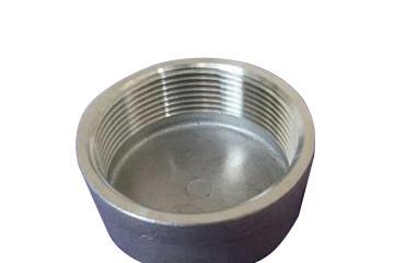 Forged Threaded Pipe Cap Carbon Steel Pipe Fittings