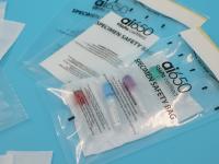95 kPa Sacs en plastique Box de prélèvement de sang Tourniquet pour la collecte de sang