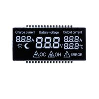 Exhibición tamaño pequeño del Lcd de la negativa del TN, módulo de exhibición del Lcd del conector de FPC