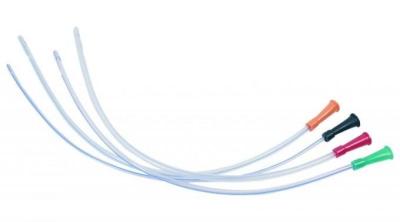 CE ISO Medical Disposable Silicone Coated Catheter Nelaton Catheter With Normal Eyes