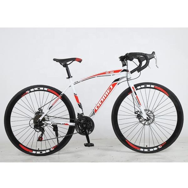 Customizable 26'' Steel Carbon Frame Mountainbike Bicycle 700C Road Bike with F/V Tires and Carton Size 135*19*72cm