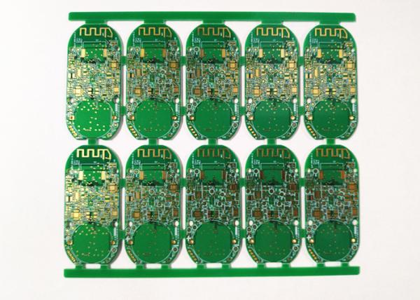 6 Layers Green Soldmask White Silcreen HDI Printed Circuit Boards