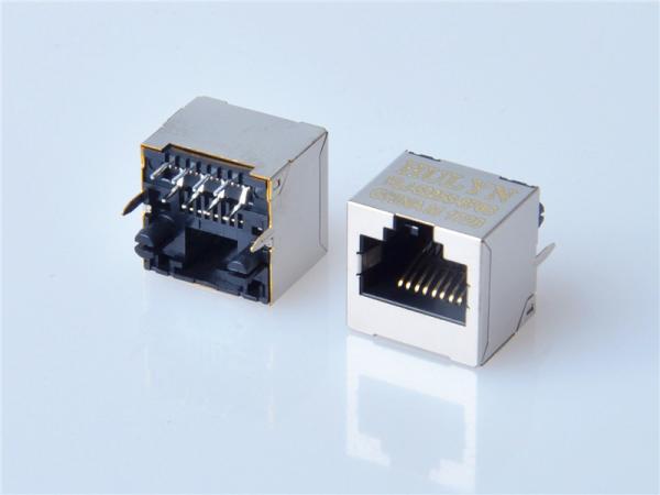 HULYN,RJ45 Modular Jack Connector, Shielded RJ45 Connector, Through Hole Type,