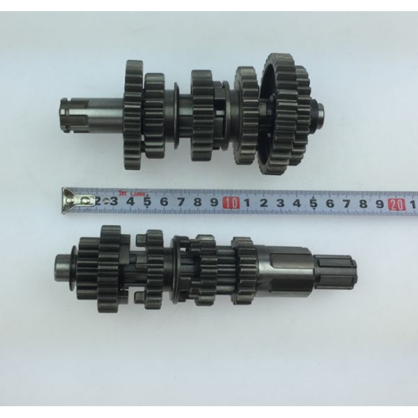 Balance CG125 Spare Parts Engine Gear Main / Counter Shaft Assembly OEM Service