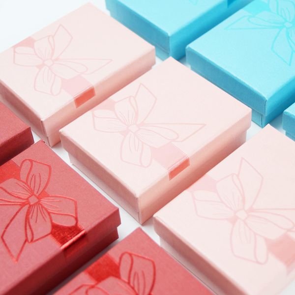 Специализированная крышка с резкой основой мини квадратная бумажная коробка для ювелирных изделий