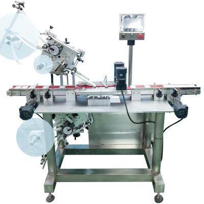 Parte superior automática de Kinco e máquina de etiquetas inferior do frasco do creme do Labeler