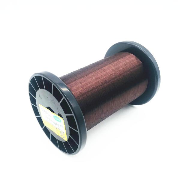 42 fio liso da bobina do recolhimento da guitarra do cobre do esmalte do ímã Calibre de diâmetro de fios 0.063mm