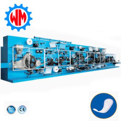 Ligne de fabrication complète de serviette sanitaire avec CE