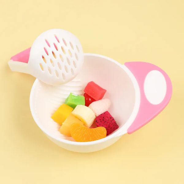 Практически нетоксический набор Dinnerware силикона, непахучий шар Masher еды