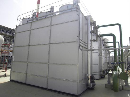 Industrial 380V Copper Coil Water Cooler Tower Easy Installation And Move