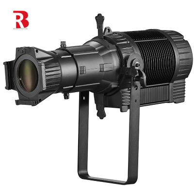 200W Sem ventilador Foco fixo silencioso LED Profil Spot Stage Studio Light Frio Branco