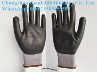 nitriles extrafins de mousse de gants protecteurs de travail des nitriles 15G enduits du CE EN388 : 4121