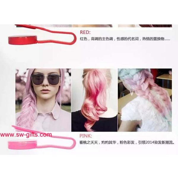 Hot New Designed Professional Crayons for Hair,One Time Hair Chalk ,Plastic Hair Chalk