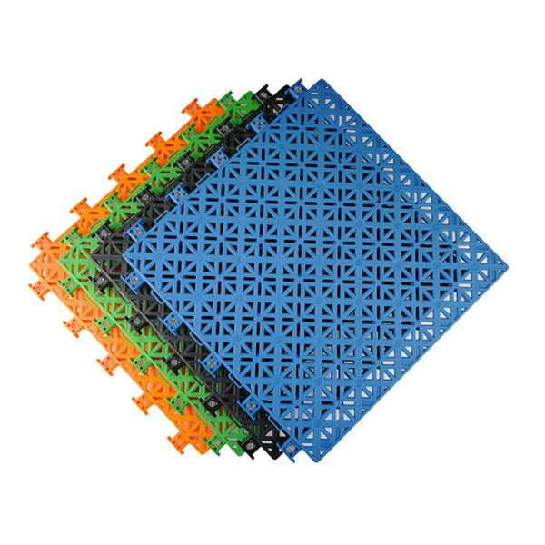 Modular Synthetic Sports Flooring With Exclusive Elastic Cushion Design Inspired From NBA