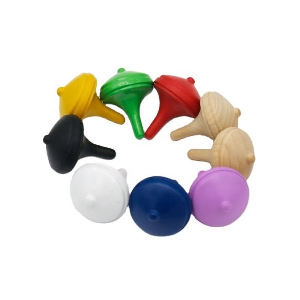 Wooden Gyroscope Spinning Top Eco-Friendly Educational Toy for Kids