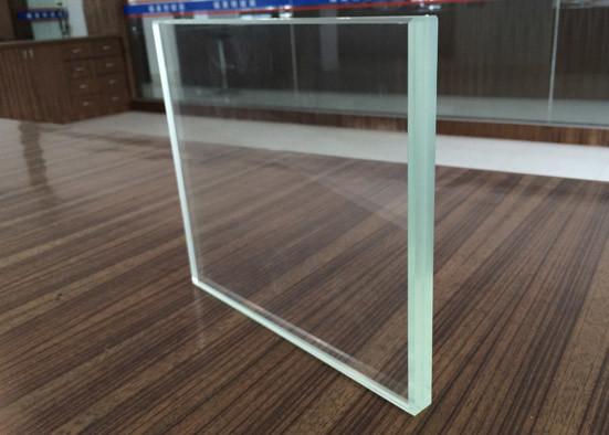 Curtain Wall Tempered Laminated Safety Glass / Decorative Toughened Glass