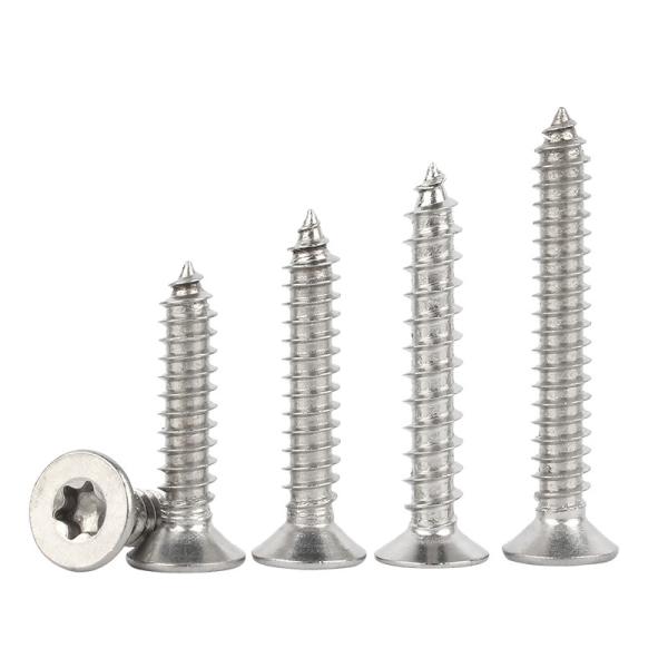 Stainless Steel Pan Head Screw ST5.5 ST6.3 Countersunk Head Cap Screw