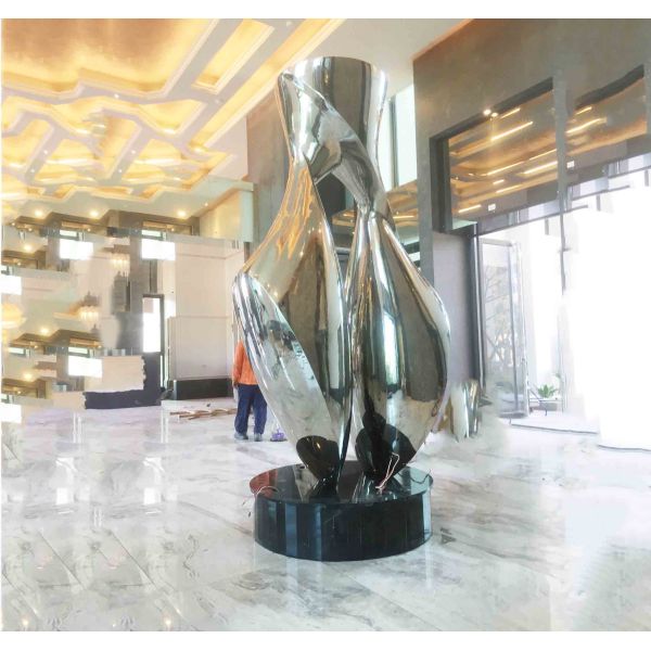 Скульптура ОДМ/ОЭМ современная абстрактная отполированная для крытого изумительного украшения
