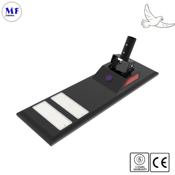 40W LED Solar Garden Street Light 5 anos de garantia de alta eficiência painéis solares 180lm/W à prova d'água para caminho