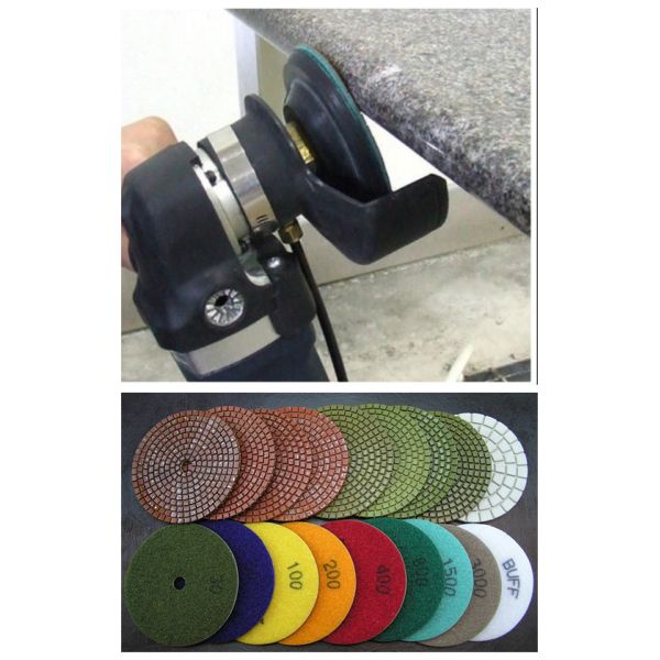 Resin Metal Chip Diamond Polishing Discs Lightweight Aggressive Little Pressure Needed