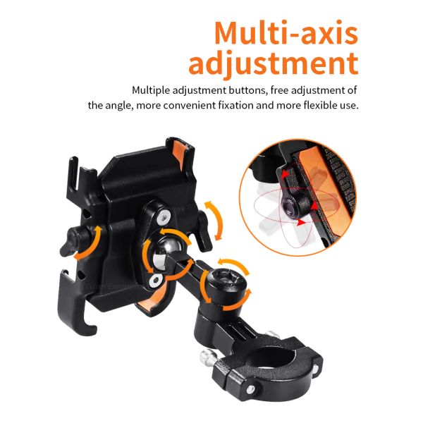 360d 12v Phone Holder , Morfayer Aluminum Alloy Phone Holder