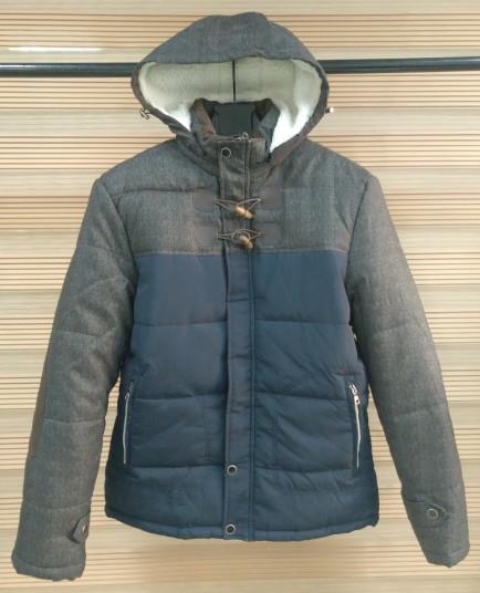 Windproof Mens Light Padded Jacket , Warm Padded Coat Heat Retention