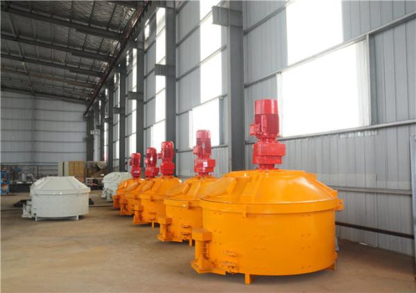 Environmental Vertical Shaft Concrete Mixer PMC 4500 With Three Blades Anti Wear
