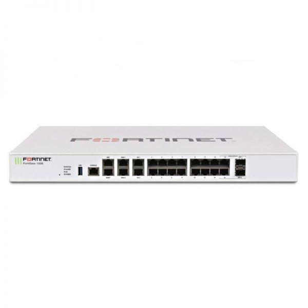 FG-100E Managed Firewall with 20 GE Ports and 4 Gbps VPN