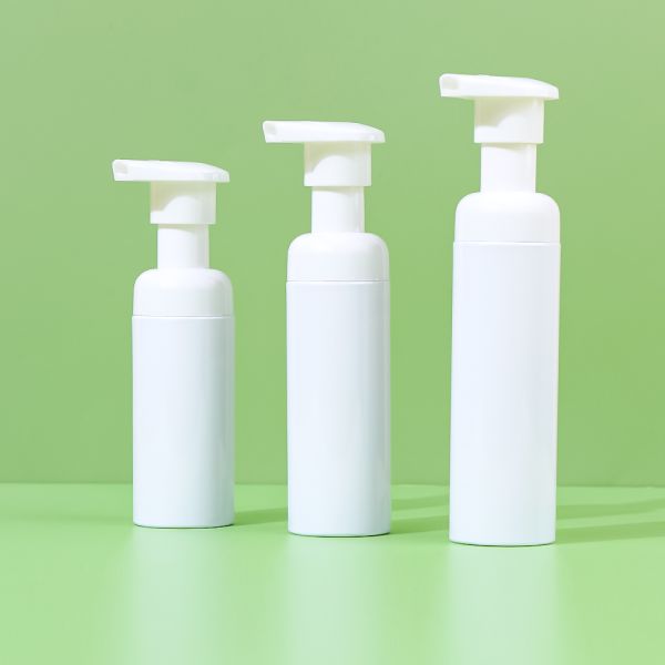 Custom Food-Grade PET Foam Pump Bottle with Leak-Proof Design and Fine-Foaming Performance for Skincare and Hand Soap