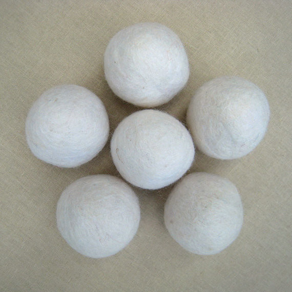 china factory Colored Pure Genuine 6-Pack XL 100% Wool Dryer Balls