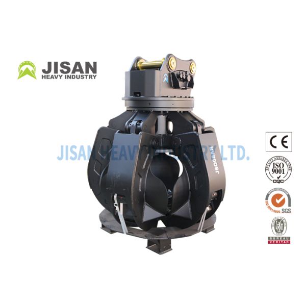 High Durability And Strength 15-60 Suit Excavator Grapple For Construction Industry