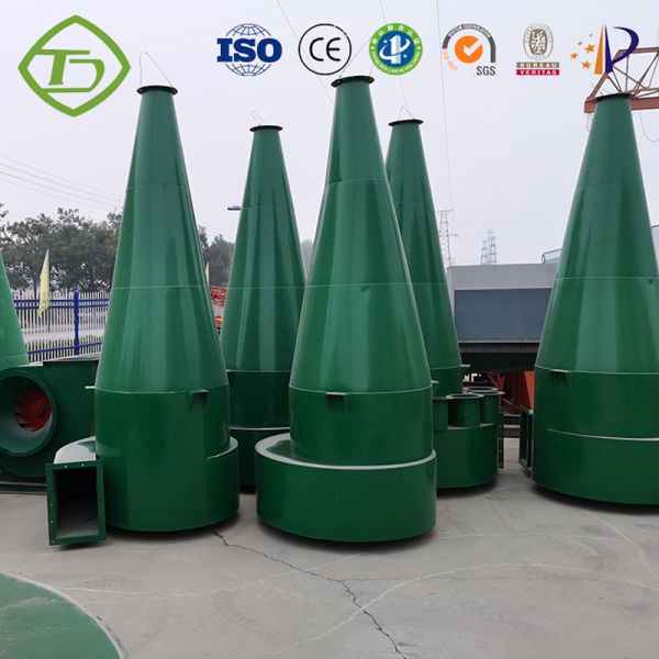 Manure Industrial Cyclone Dust Collector Compound Fertilizer Equipment