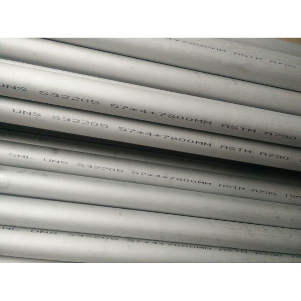 Трубки нержавеющей стали дуплекса UNS S32205 2507 безшовные