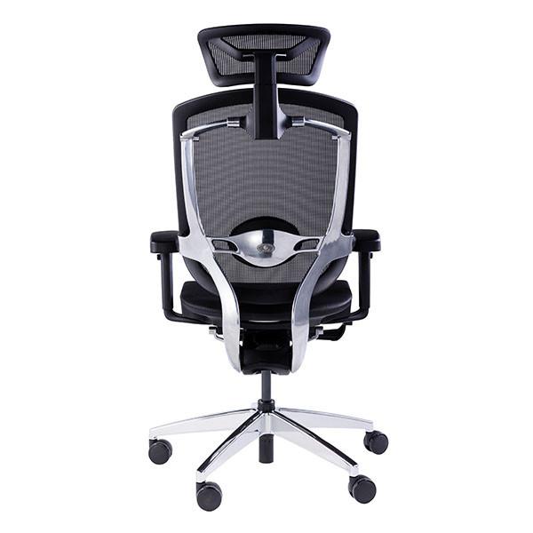 Back Pain Relief Neck Support Wineglass Shape High Back Mesh Office Chairs