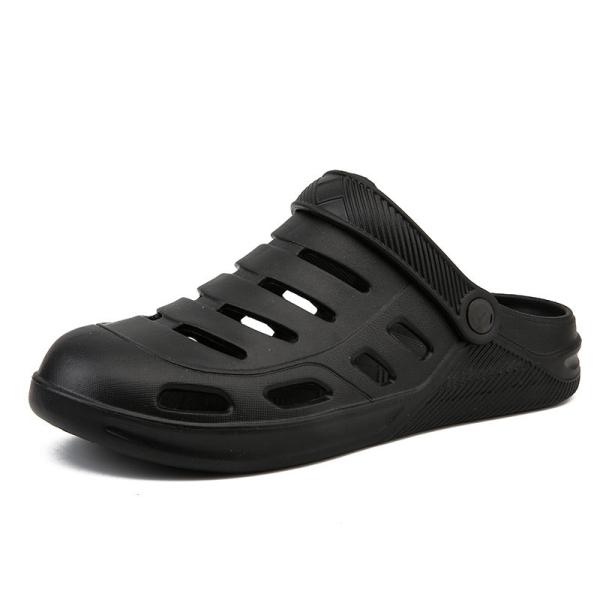 Outdoor Beach Clogs Mens Closed Toe Sandals Sports Slip On Slides Wading