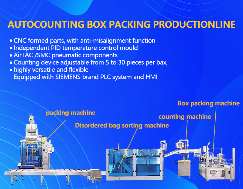 Fully Automatic Granule Packaging Machine with High Precision and 50-500 Bags/Min Speed for Coffee and Sugar Filling