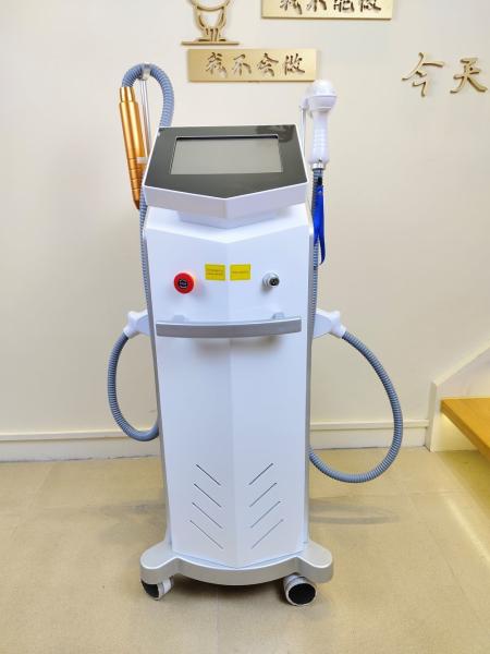 Professional Stationary 755 808 1064nm Diode Laser Hair Removal Machine with Semiconductor Refrigeration
