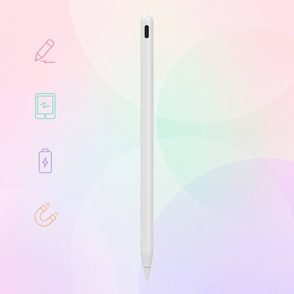 Dual Charge Type-C Wireless Stylus Pen 10H Battery Palm Rejection Tilt Drawing Pencil for iPad Pro Air Mini Bulk