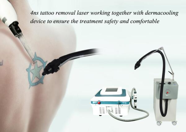 Low Temperature Salon Beauty Machine , Skin Cooling Laser Machine For Skin Treatment