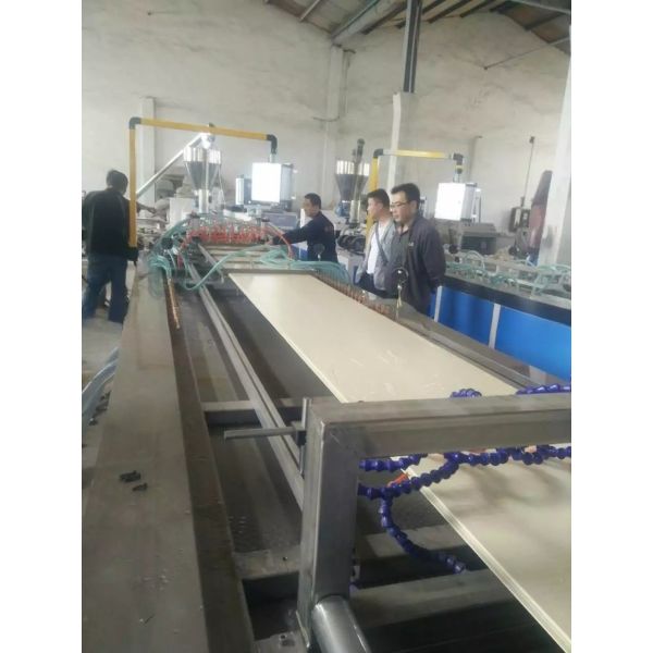 55/120 PVC Ceiling Panel Production Line 300mm PVC Wall Panel Machine