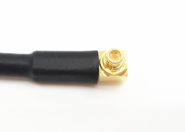 Homem dos conjuntos de cabo SMA de RG316 RF MMCX ao conector masculino do ângulo direito