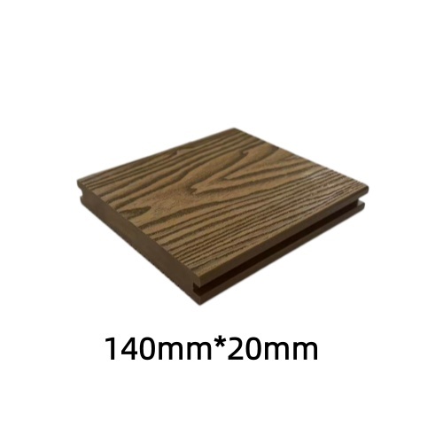 148*23mm Composite WPC Decking Boards Non Toxic Natural Texture