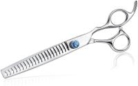 Cabelo ergonômico do animal de estimação dos dentes do Fishbone que corta tesouras de diluição da preparação