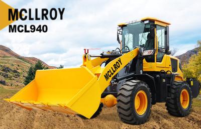 o funcionamento 5800kg torna mais pesado Front-end Retro escavadeira pequeno, carregador da roda da pá da roda do poder de 76kw 103hp